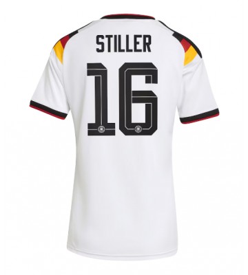 Tyskland Angelo Stiller #16 Replika Hemmatröja Damer VM 2026 Kortärmad